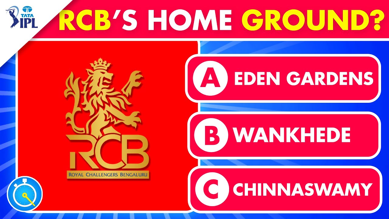 Викторина RCB | Викторина Royal Challengers Bengaluru | Викторина IPL | IPL 2024