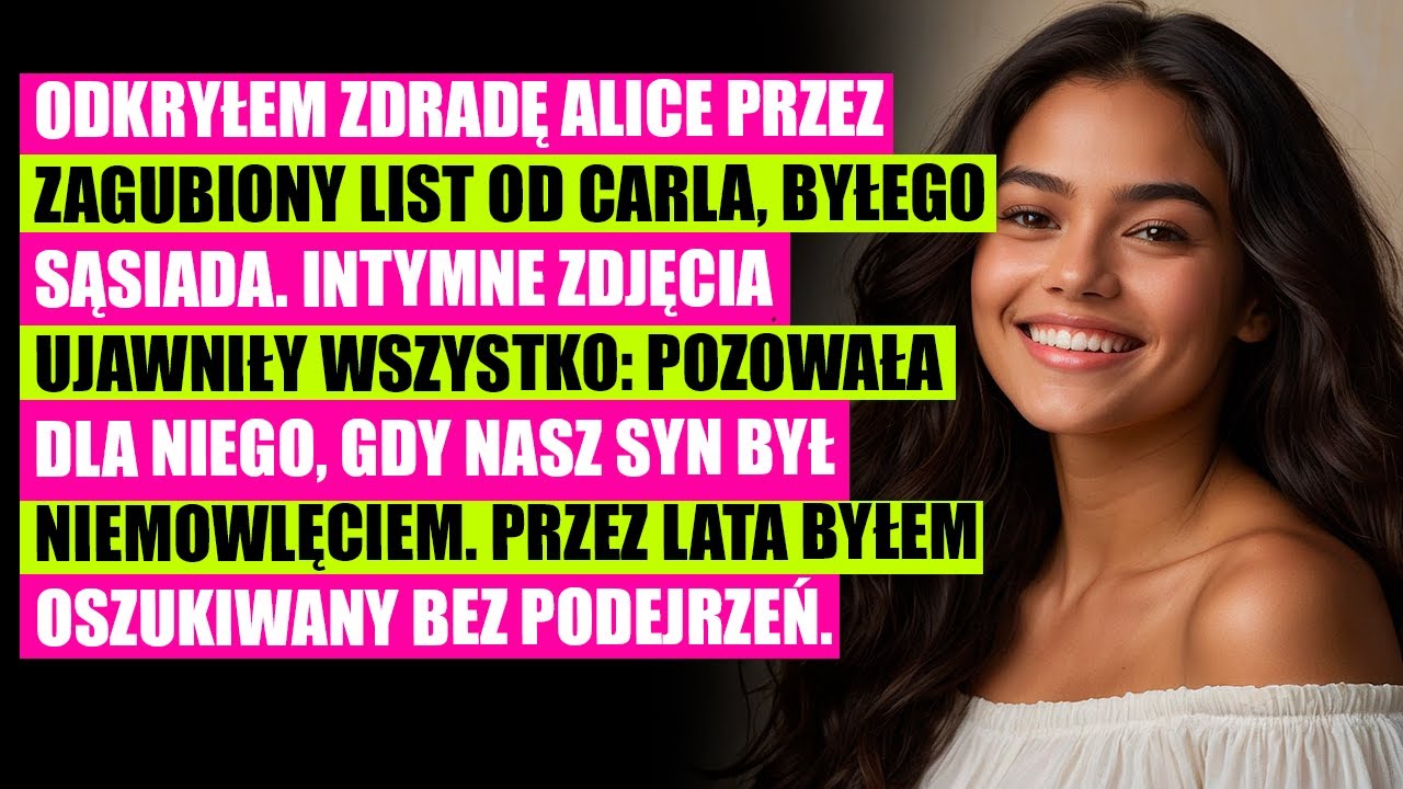 Odkryłem romans mojej żony przez zagubiony list.