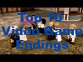 Top 10 Video Game Endings