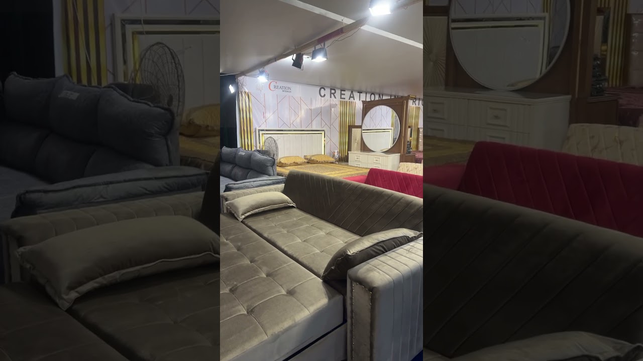 Located : expo Center Karachi | Double bed | sofa cumbed |