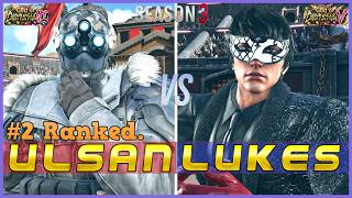 T8 S3 ▰ ULSAN (#2 Ranked Dragunov) Vs LUKES (Lee) ▰ Tekken 8 High Level Gameplay