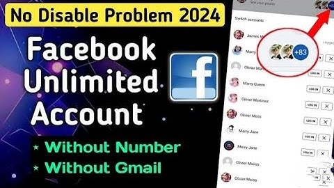 How To Create Unlimited Facebook Accounts Without Disable 2025 | Facebook Multiple Accounts | FB