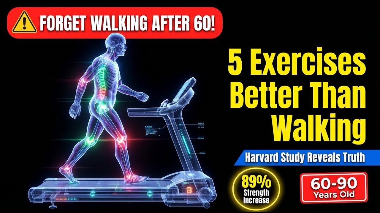 Best Exercises for Seniors Over 60 | Stop Walking, Do This Instead - 42% Longer Life (Mayo Clinic)