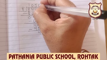 Pathania World Campus class 4 Mathematics ch-4 Division ex 4.1