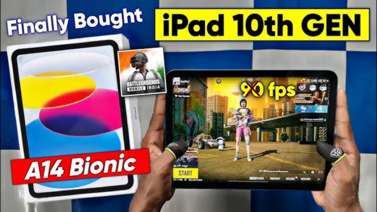 Fastest Skillset 💥 iPad 10th Gen 💛 SMOOTH + 60 FPS PUBG / BGMI TEST ...