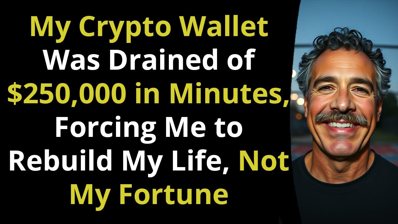 My Crypto Wallet Was Drained of $250,000 in Minutes, Forcing Me to Rebuild My Life, Not My Fortune