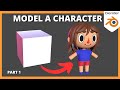 Blender Tutorial 3D Character Modeling For Beginners Part 1 