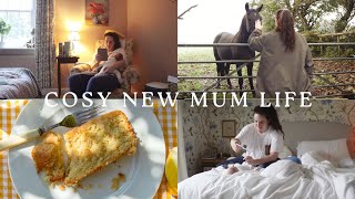 NEWBORN DIARIES 🍂 realistic routines, cosy baking & postpartum life