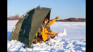 Карповая палатка MAVERICK SHELTER. Как ее можно использовать, если ты не рыбак - просто для пикника!