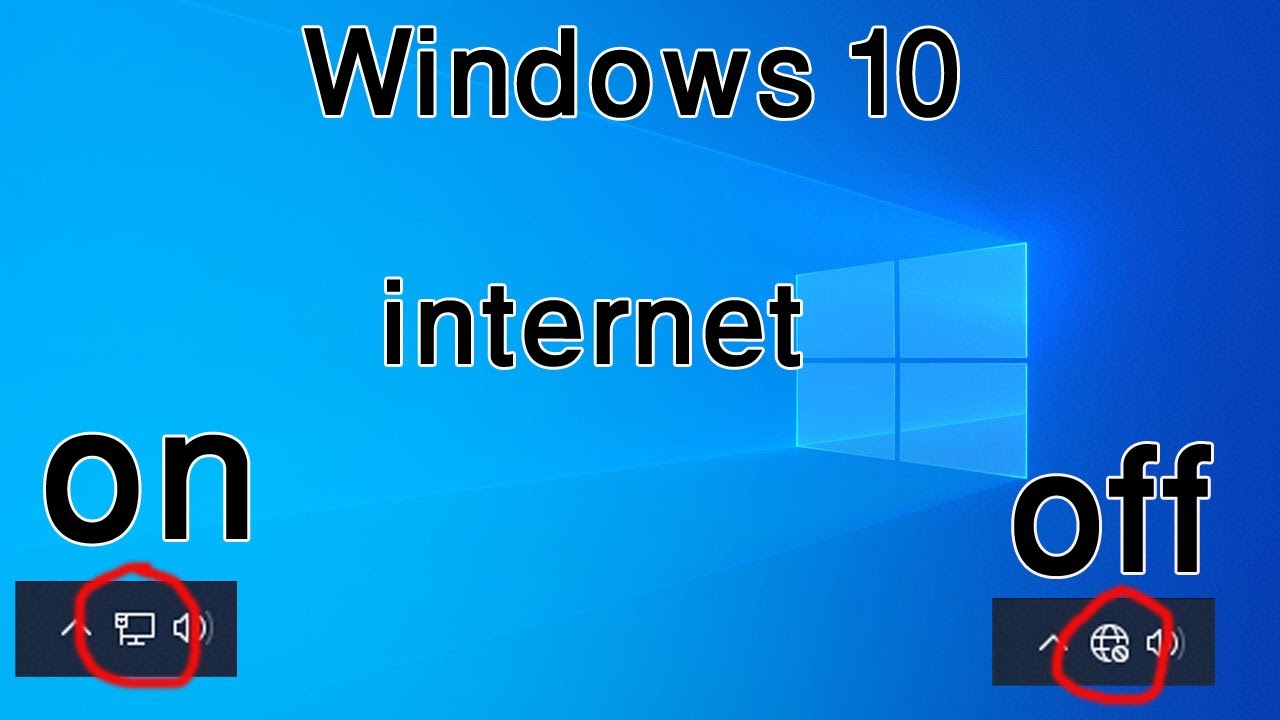 Windows 10 How To Turn Internet Connection Off And On 2020