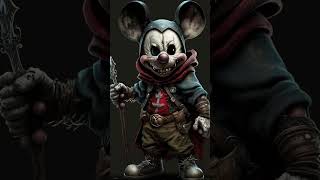Mickey Mouse as a Demon Part 2 #horror #scary #nightmare #disney #shorts #demon