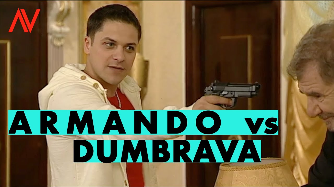 ARMANDO vs DUMBRAVA!...Augustin Viziru in rolul lui Armando din serialul REGINA..(secvente showreel)