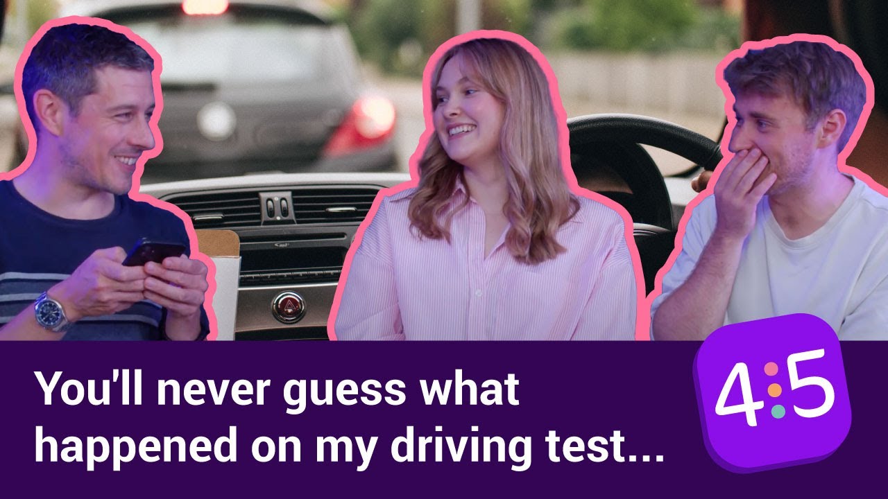You'll Never Guess What Happened On My Driving Test... Four Five YouTube