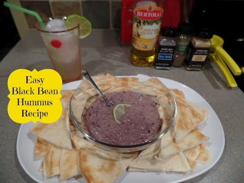 Easy Black Bean Hummus Recipe