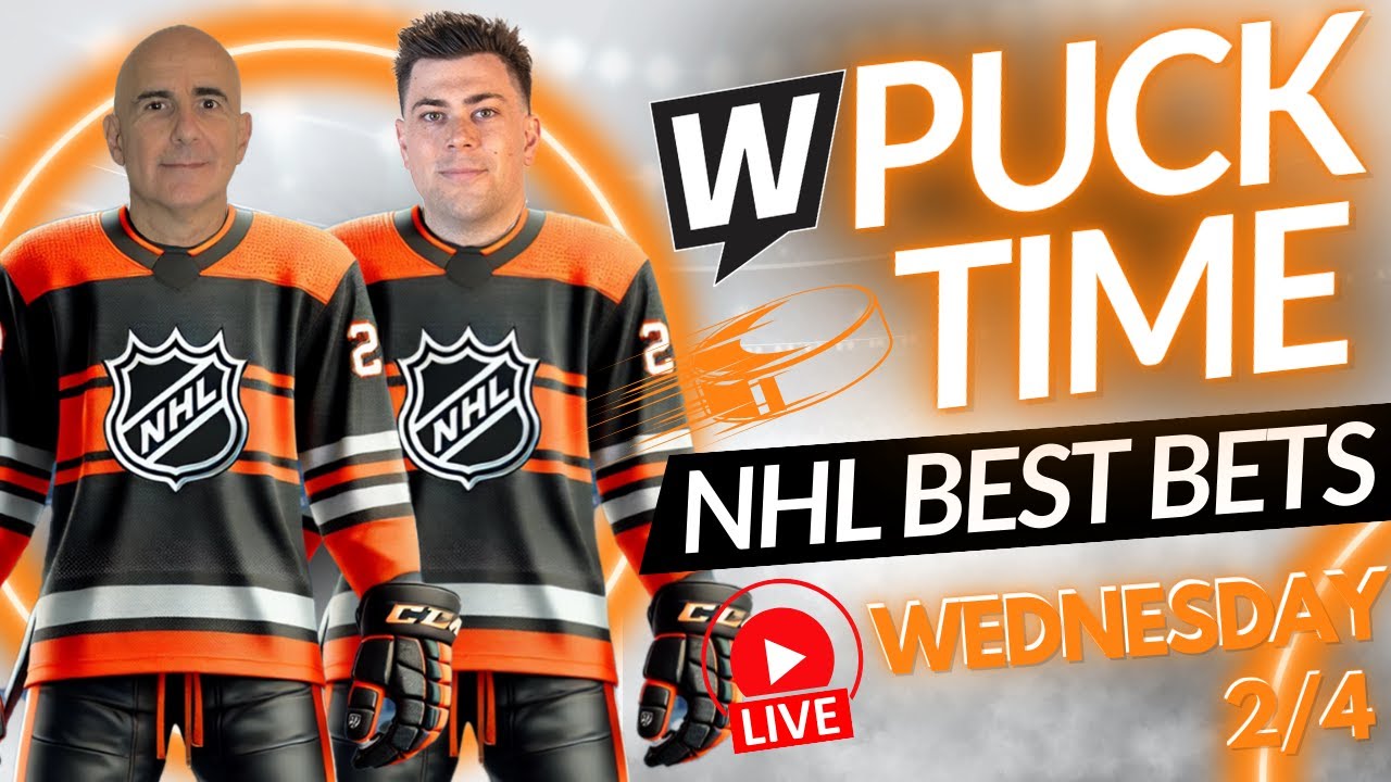 Tonight’s NHL Bets You CAN’T Miss! | Wednesday Picks, Predictions & Best Bets | PuckTime 2/4