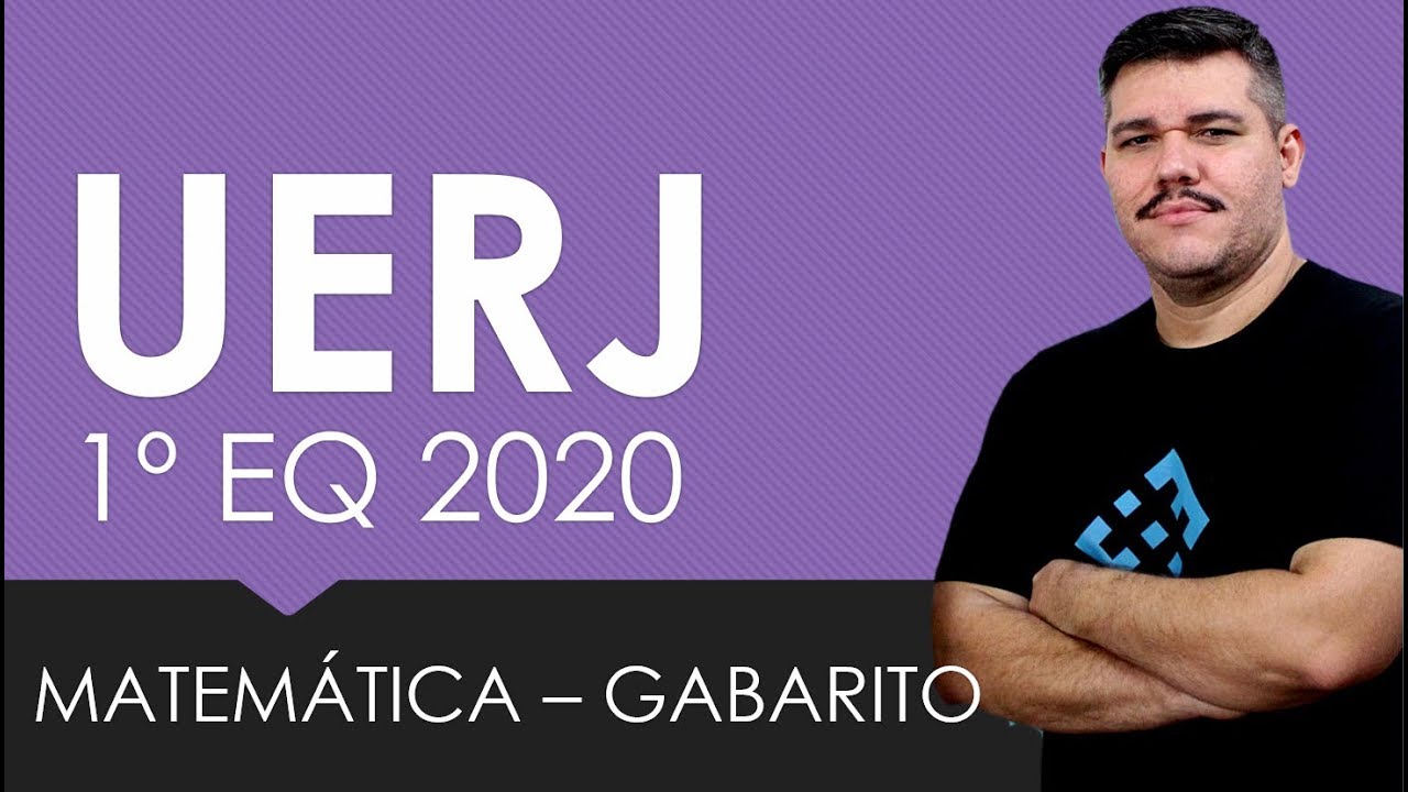 🔺 AO VIVO - GABARITO COMENTADO UERJ 2020 1º EQ