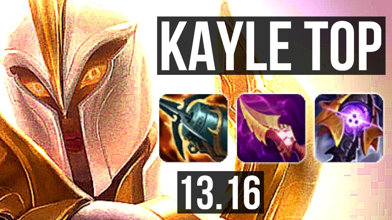 KAYLE vs MORDEKAISER (TOP) | 7/0/6, Godlike | TR Diamond | 13.16
