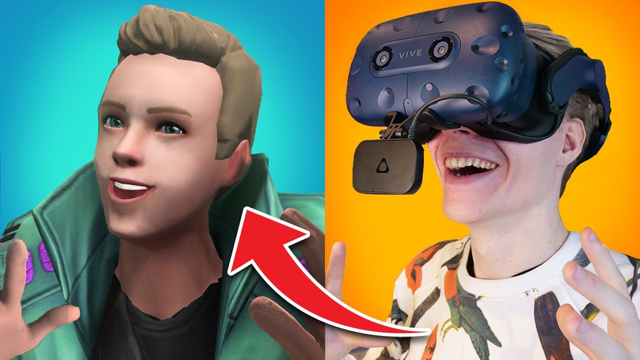 This VR Face Tracking Into A Ready Player One Avatar - YouTube