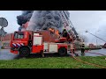 14-11-2020 Zeer grote brand bij Optisport de Schelft in Noordwijkerhout