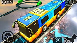 Impossible Sky Bus Driving Simulator Tracks 2018 - Best Android GamePlay screenshot 3