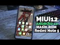 ASÍ es MIUI 12 con ANDROID 10 en el XIAOMI REDMI NOTE 5 MASIK ROM