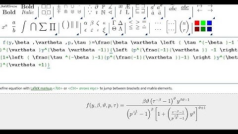Equations in Latex. This website helps you type them easily(2025 unique guide to Latex equations)