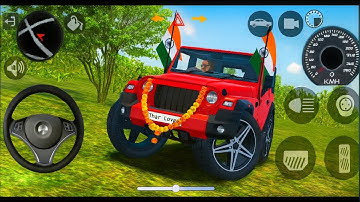 Modified Mahindra Thar Car Games: Indian Cars (Gadi Wala Game) - Car Game Android Gameplay 2025