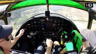 Fly along in a North American B25 Cockpit from Engine Start to Shut Down
