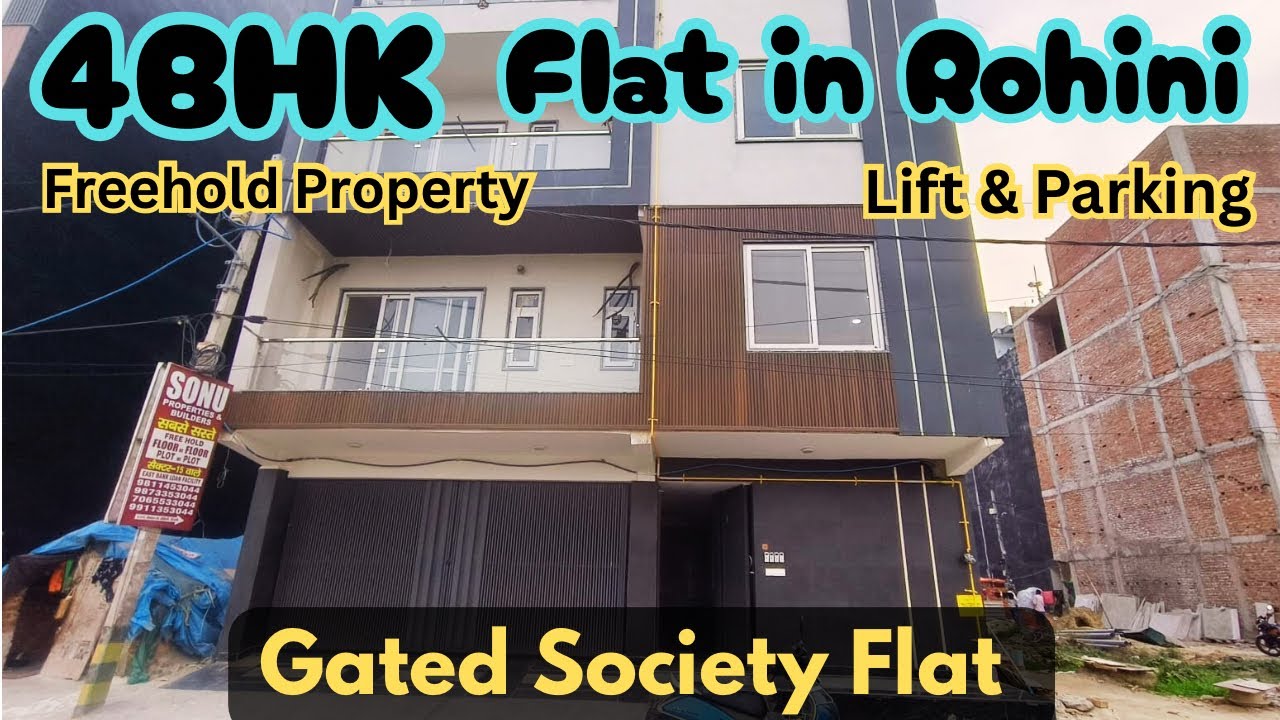 4BHK Flat for sale in Rohini | Rohini Flat for sale | DDA flats in Rohini | Property in Rohini #dda 