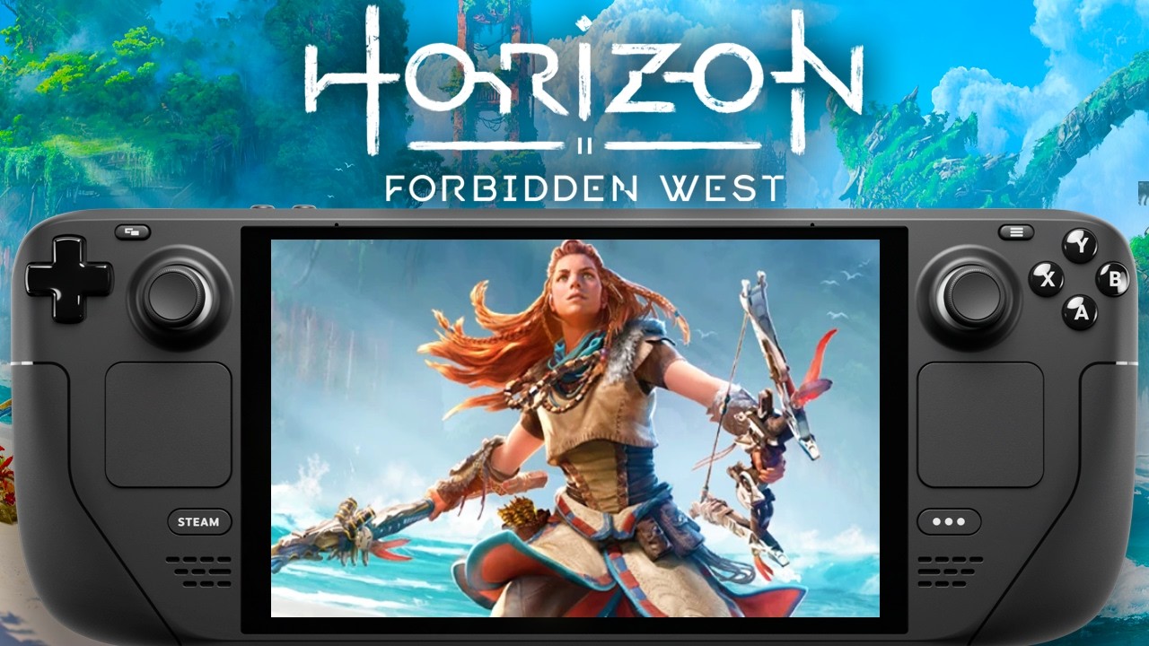 Horizon Forbidden West Steam Deck LCD Performance | FSR 3.1 | SteamOS 3.6
