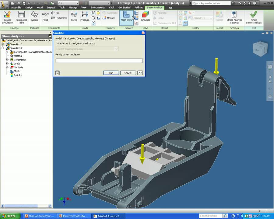 Dynamic simulations