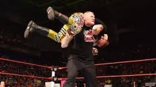 Brock Lesnar takes Heath Slater to Suplex City  Raw, Aug  15, 2016