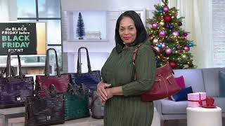 Dooney & Bourke Pebble Leather Hobo Bag on QVC