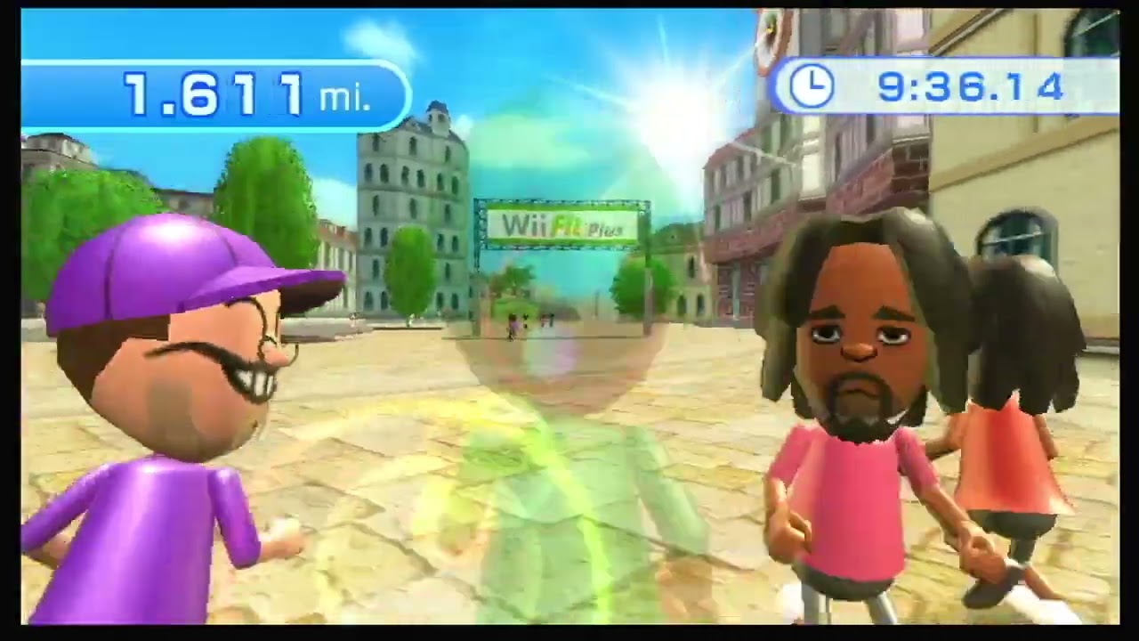 Wii Fit Plus - Free Run (20 Minutes of Jogging)