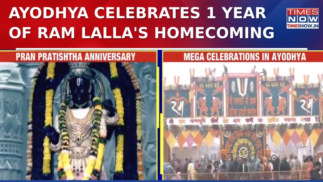 Ram Mandir Anniversary 2025: Ayodhya Celebrates First Anniversary Of ...