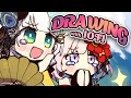 【DRAWING WITH IOFI】PEAFOWL + ALIEN = CHAOS ART?【Pavolia Reine/hololiveID 2nd gen】