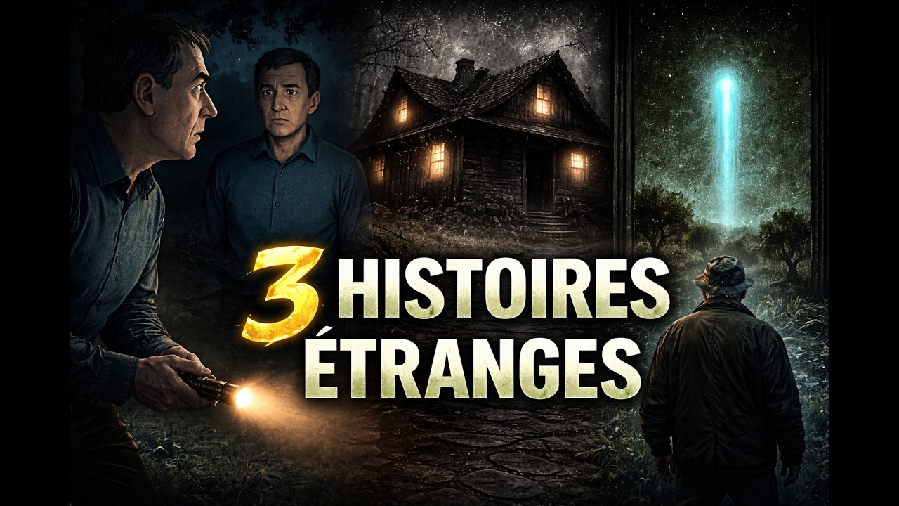 3 Histoires étranges à écouter dans le noir (Fantastique, SF, Horreur)