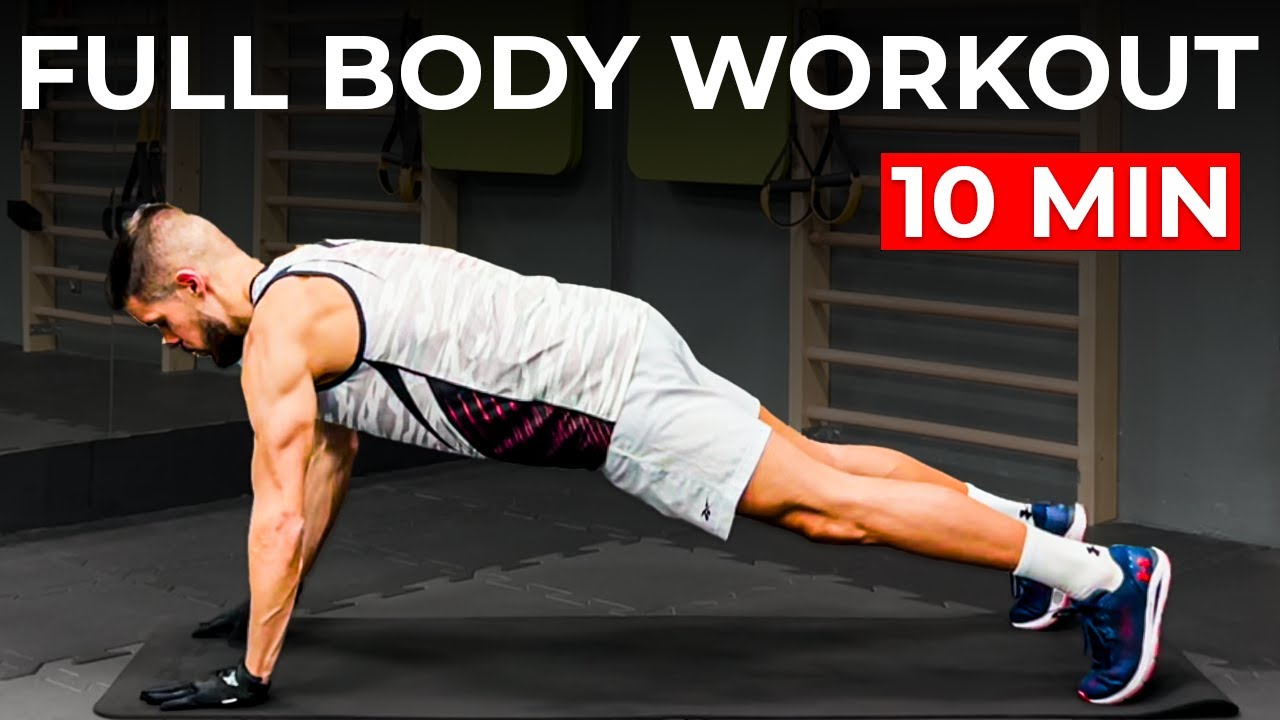 10 Minute Full Body HIIT Workout | Burn Fat & Build Strength - YouTube