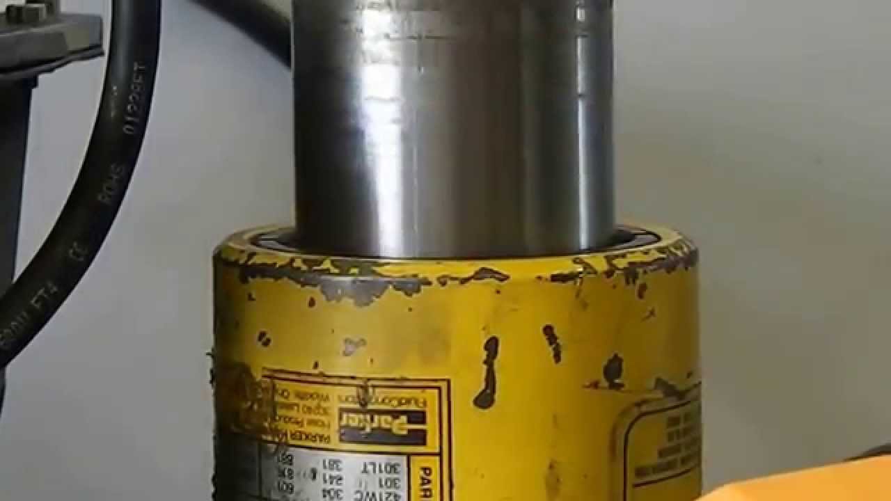 ENERPAC ZE3 HYDRAULIC PUMP - YouTube