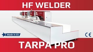 TARPA PRO (2018) - Automatic double head high frequency welder with impulse electrode