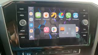 Android приставка к штатной магнитоле VW Passat b8 - Carlinkit CarPlay TBox Plus