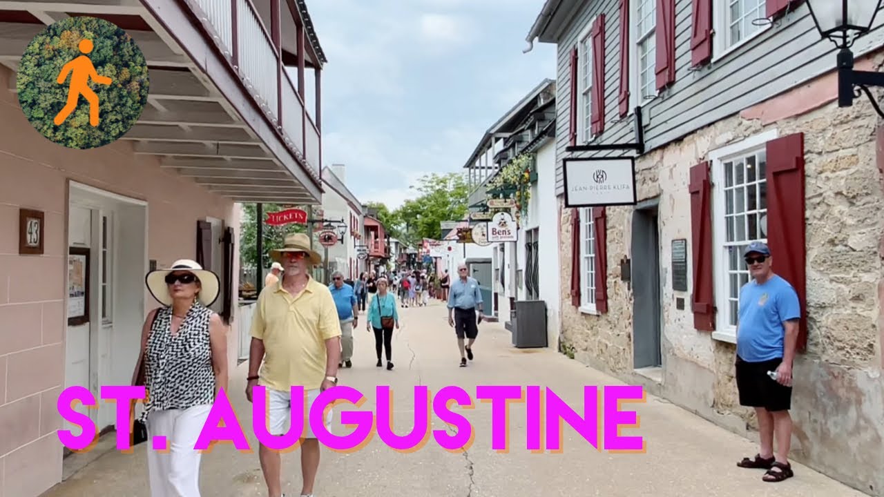 Downtown St. Augustine - Historic Area Virtual Walk