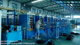 Inner tube curing press with 5 layers, tube curing press, bicycle tube curing press