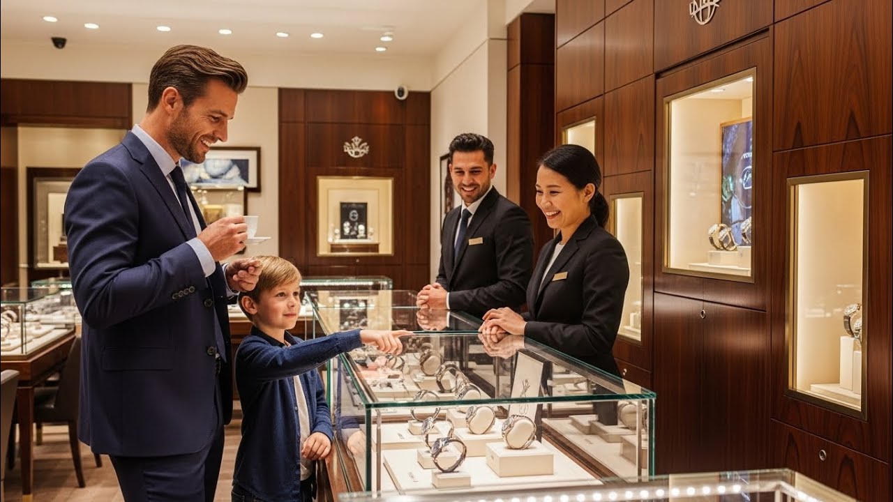 ESTE RELOJ NO ES PARA TI — SE RIÓ EL MILLONARIO… HASTA QUE UN NIÑO LE DIO  LA LECCIÓN DE SU VIDA - YouTube