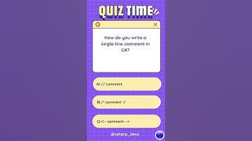 C# Coding Quiz | Basic | Interview Questions  #coding #animation #quiz #dotnet #csharp #basic #tips