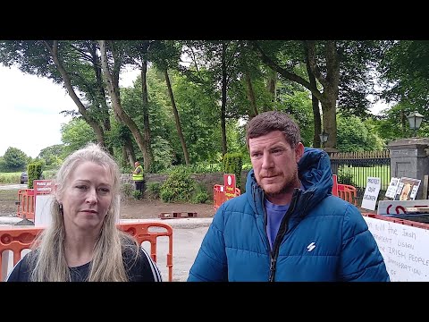 Dundrum, Co Tipperary, protest encampment