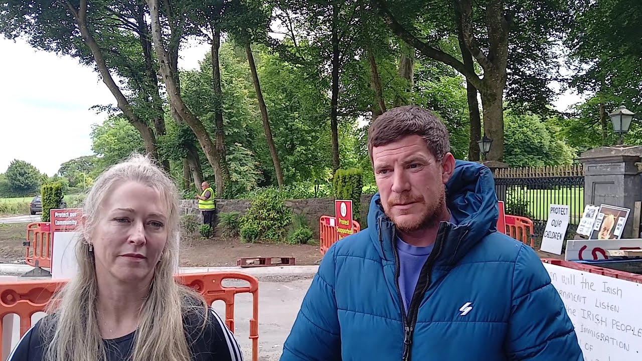 Dundrum, Co Tipperary, protest encampment