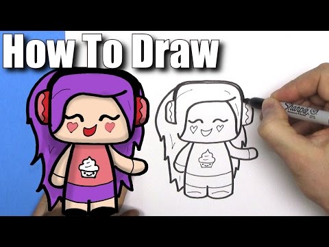 How to draw Youtubers - YouTube
