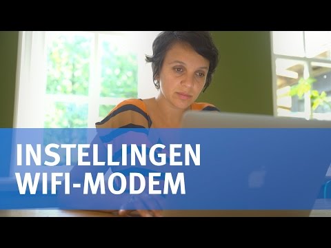 Instellingen WiFi-modem