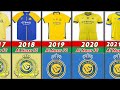 Al nassr jersey  logo evolution